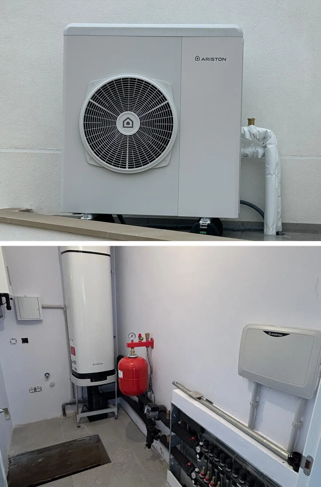 Instalación de aerotermia en Valderrebollo, Guadalajara