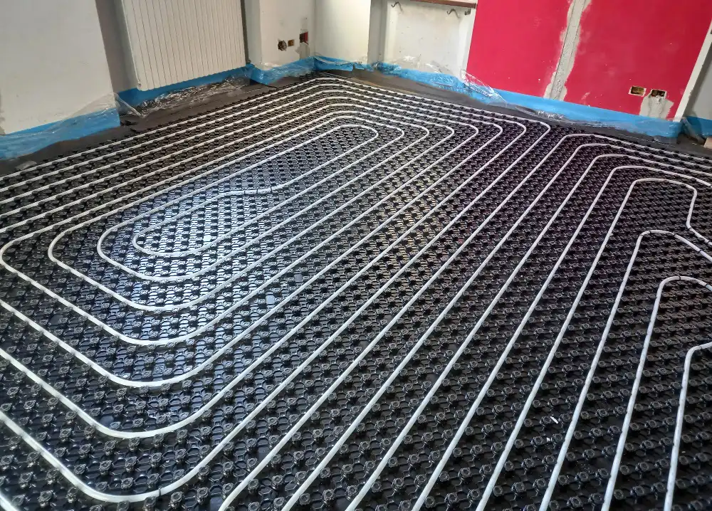 sistema de suelo radiante aerotermia